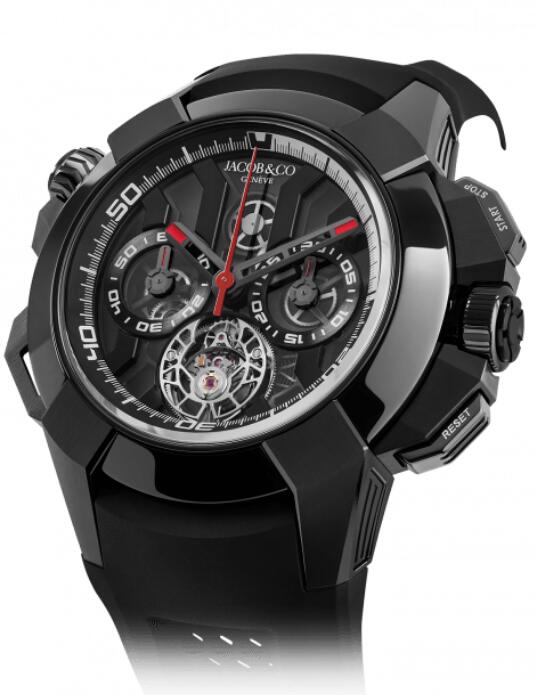 Jacob & Co. Epic X Chrono Tourbillon Russia Full Black EC360.21.AA.AC.ABRUA Watch Replica Jacob and Co Watch Price